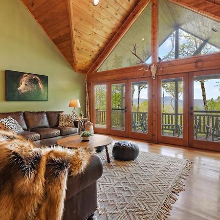 Lucky Bear Cabin Banner Elk Exterior photo
