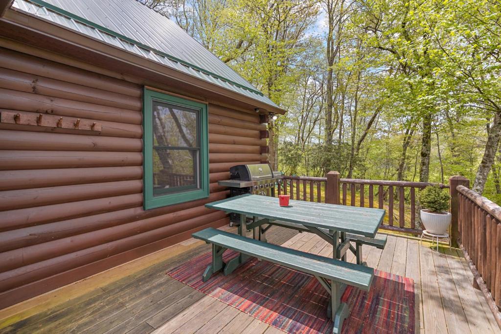 Lucky Bear Cabin Banner Elk Exterior photo