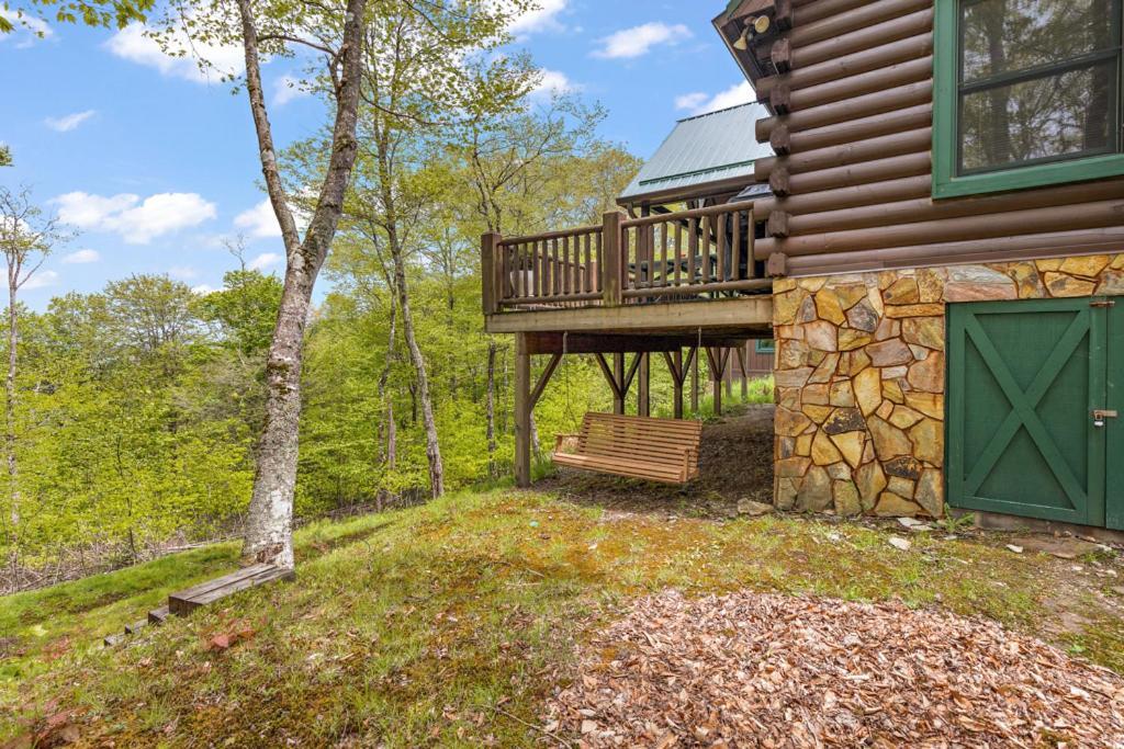 Lucky Bear Cabin Banner Elk Exterior photo
