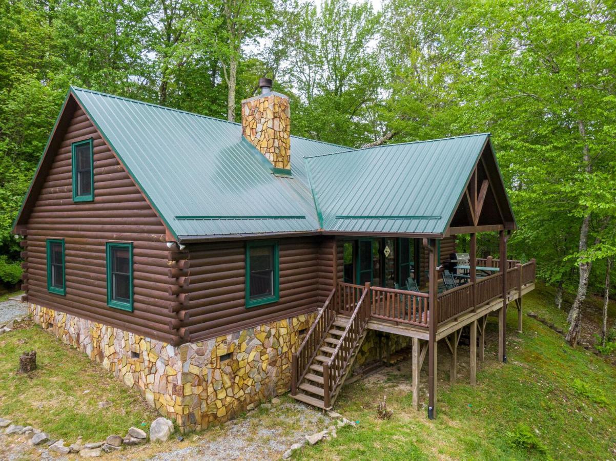 Lucky Bear Cabin Banner Elk Exterior photo
